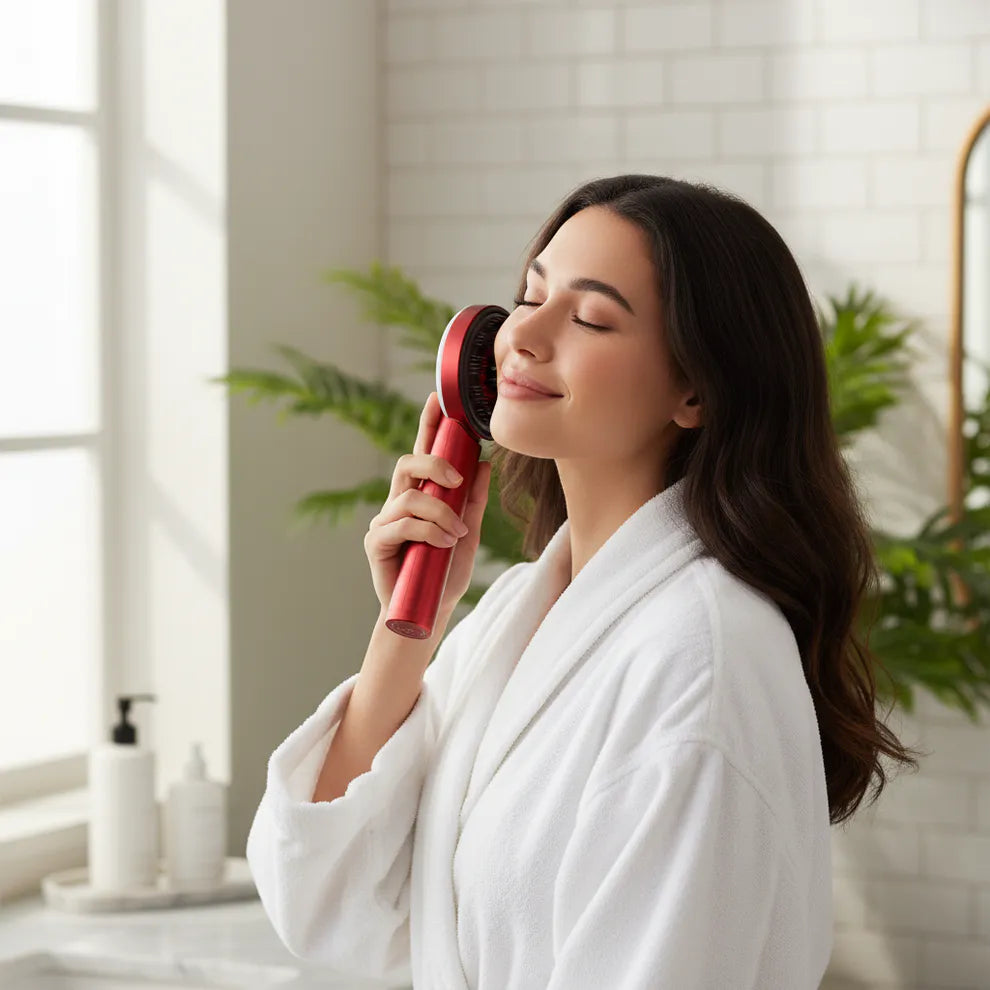 2 in 1 Electric Hair Oil Applicator and Scalp Massager