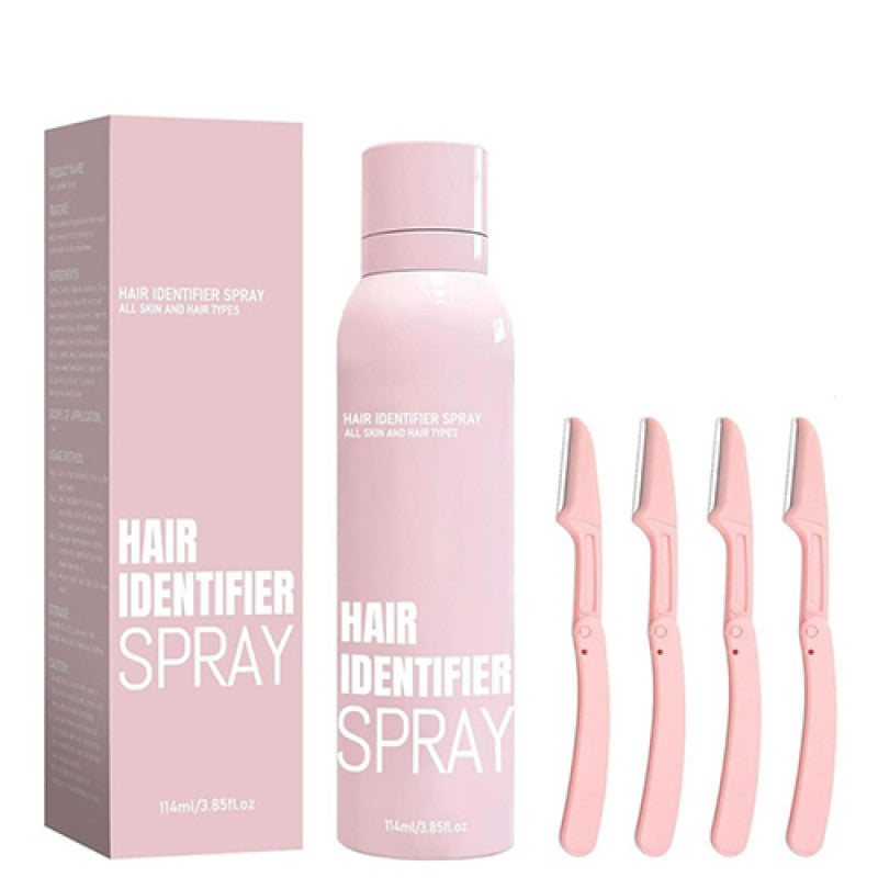 Hair identifier spray